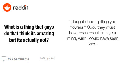 Women on Reddit Drop Funny But True Comments On Things That Men Do And Think Are Amazing, But They Actually Aren’t