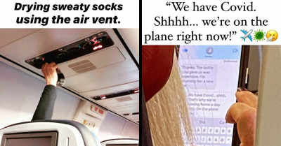 35 People Share Their Travel Experiences With Passengers From Hell