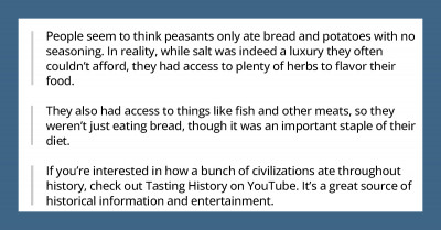 21 People Share Common Myths About History That Make Their Blood Boil