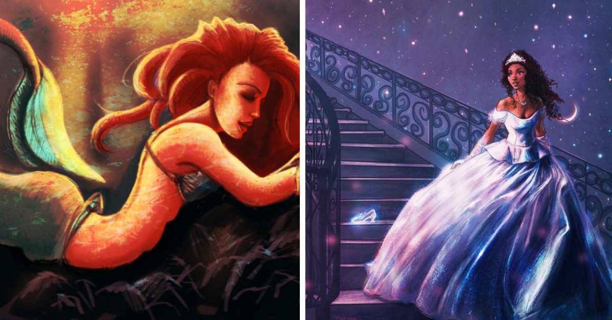 It's Extremely Easy To Gush Over Each Of This Artist's Pieces Of Disney Fan Art Because They're Spectacular