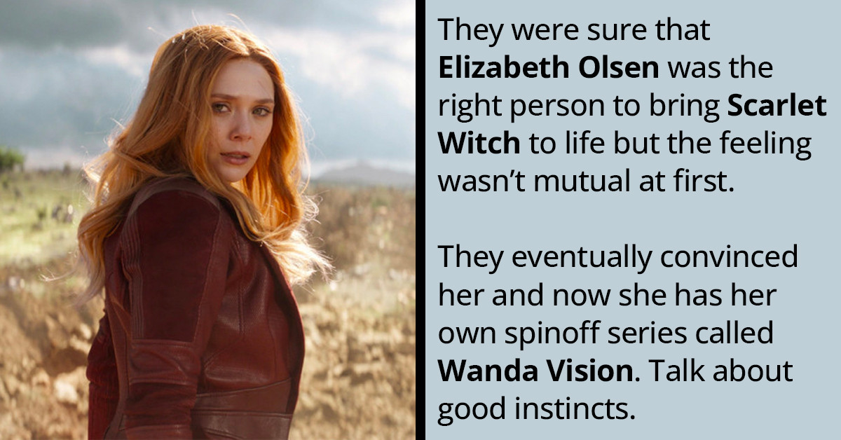 30+ Fascinating Details About How Your Favorite Heroes Of The Marvel Cinematic Universe Were Perfectly Cast