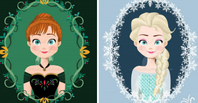 These 11 Adorable Portraits of Disney Princesses Will Easily Win the Hearts of Disney Fans