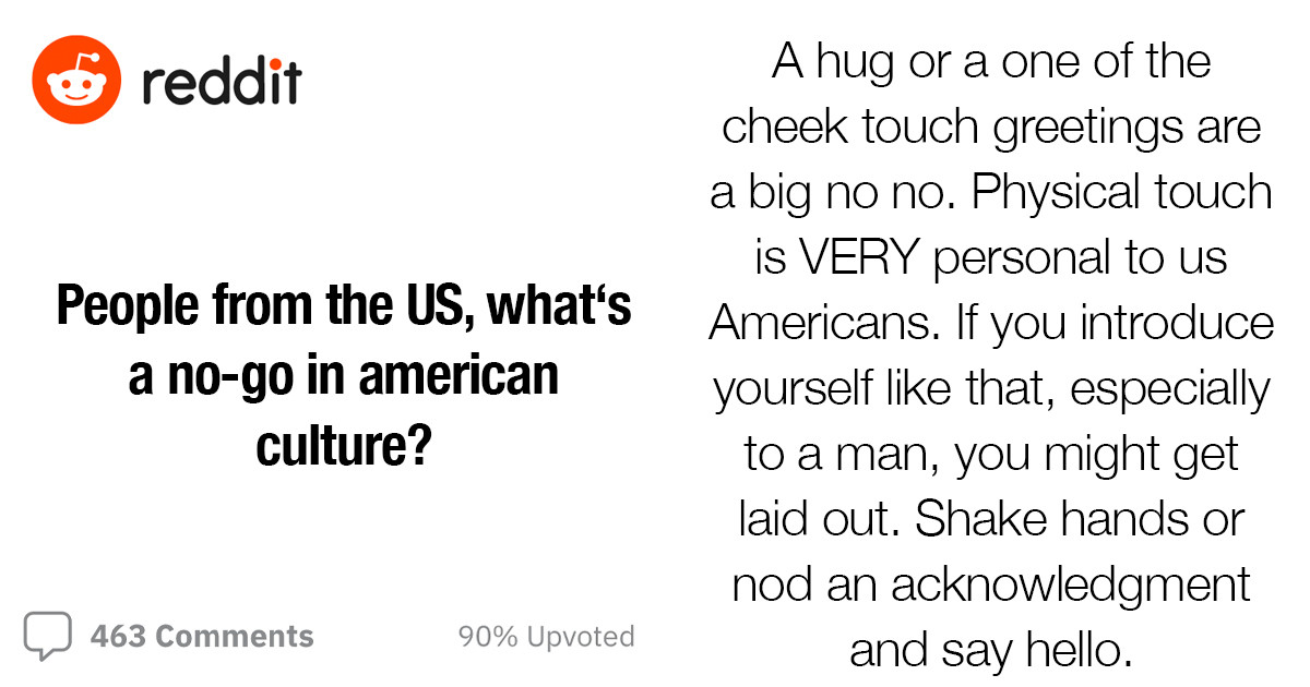 30 Seemingly Innocent Things People Do That Are Considered No-Gos In American Culture