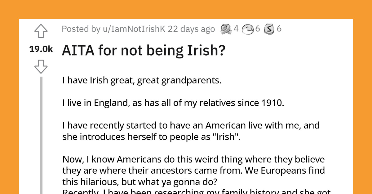 Reddit Post Starts Online Debate About How Americans and Europeans View Ancestry Completely Differently
