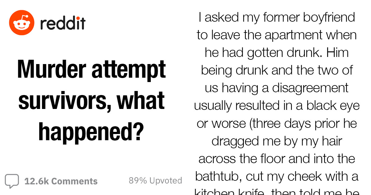 Murder Attempt Survivors Share Their Close Call With Death And How They Lived To Tell The Tale