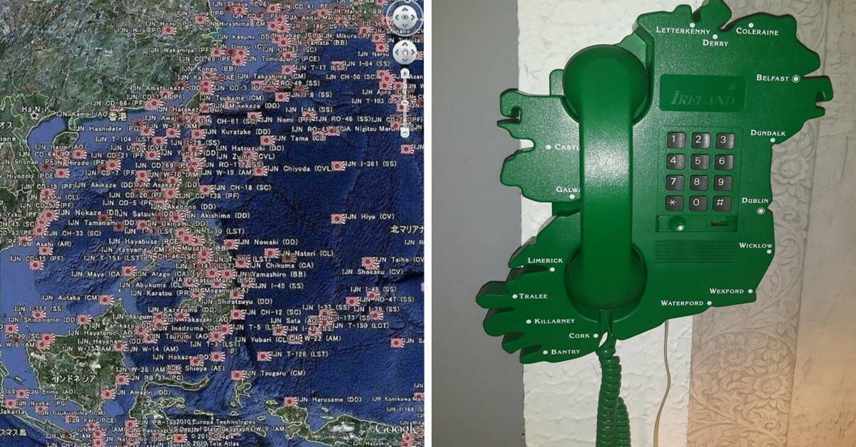 30 Information-Rich Maps Are So Unique And Amazing, You'll Find Yourself Looking At The World From A New Perspective