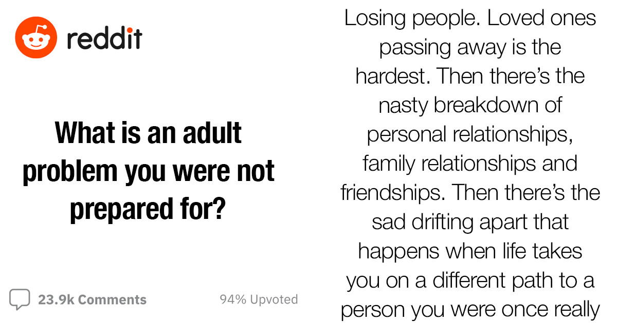 40 Adult Problems That People Were Not Ready For