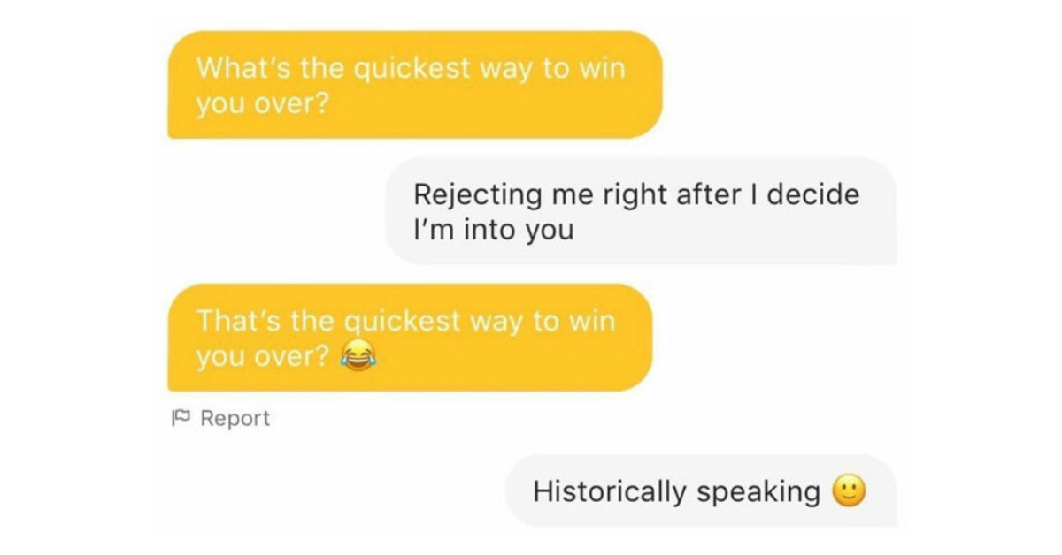 50 Funniest Conversation Encounters On Bumble That Are So Amusing People Just Had To Share It With The Internet