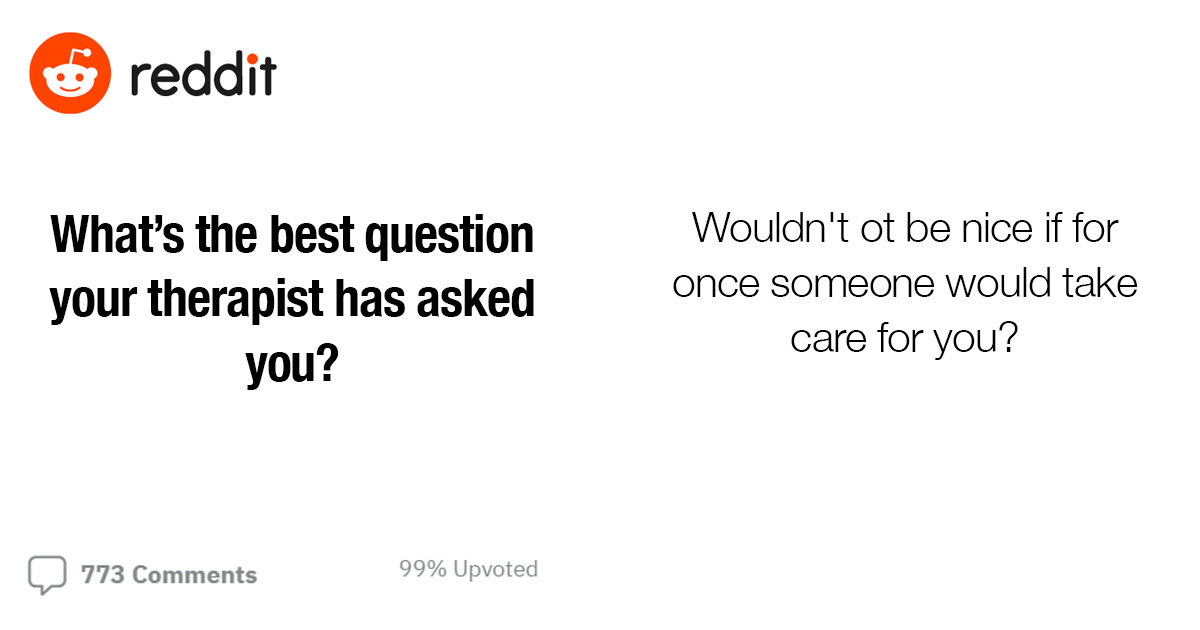 20+ Pictures Of The Funniest Replies To A Post About The Best Questions Asked By Therapists That Will Leave You Giggling