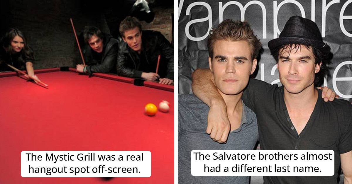 33 Interesting Facts About The Vampire Diaries TV Series That We Didn't Know Until Today