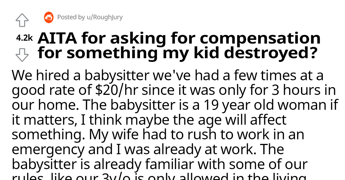 Dad Demands 19-Year-Old Babysitter to Replace the $2,200 Guitar His Daughter Managed to Destroy While the Babysitter Answered a Call