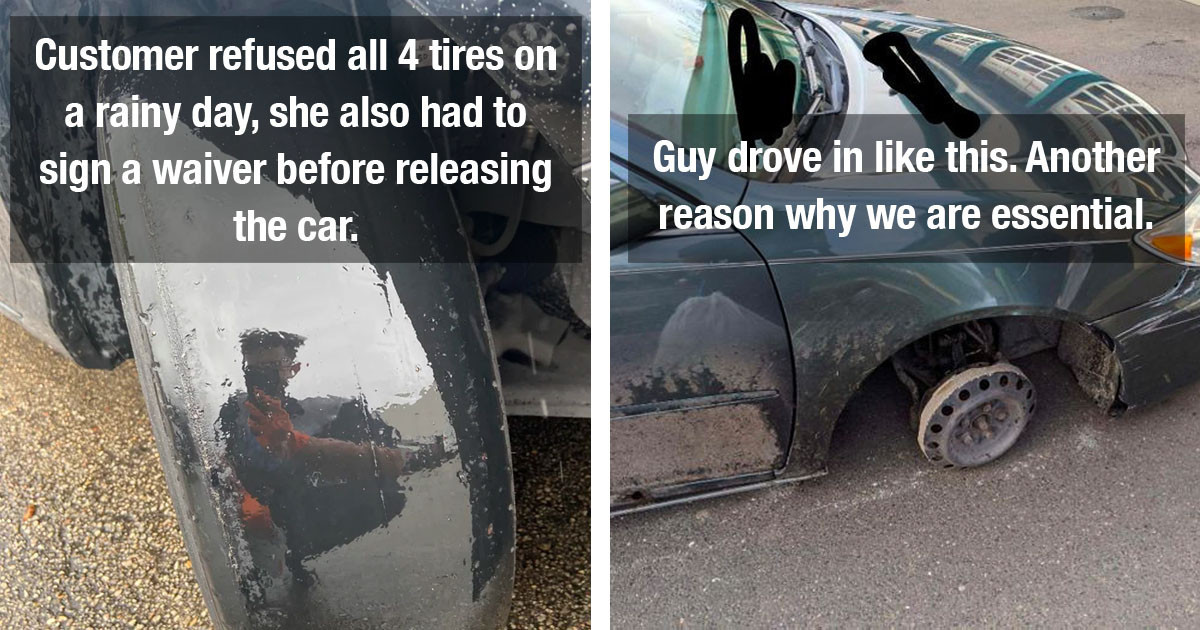 50 Mechanics Share Photos Of Their Craziest Repairs