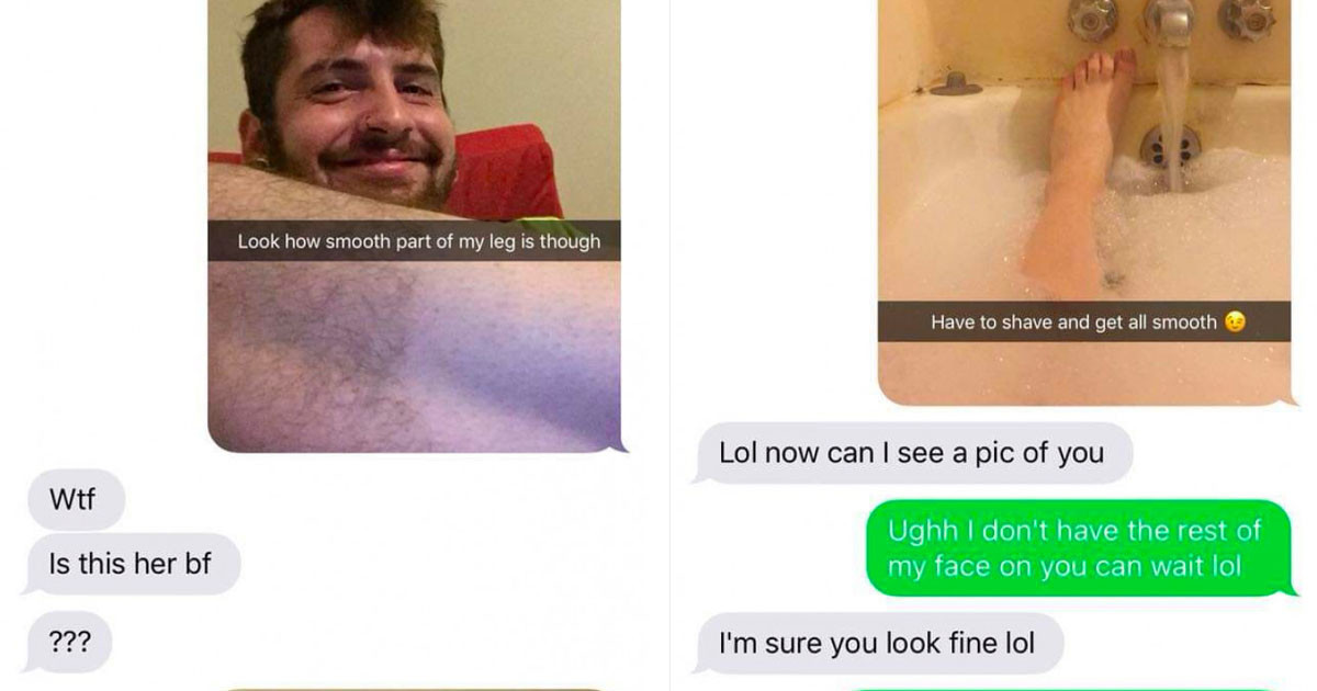 Creepy Guy Gets Mad When He Finds Out He’s Been Trolled