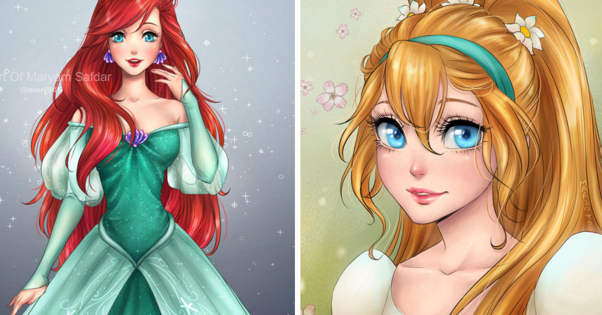 Sensual Disney Portraits Illustrated By An Amazing Pakistani Artist Like You Have Never Seen Before
