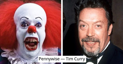 Real-Life Horror Movie Characters Compared To What They Actually Look Like In Real Life