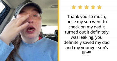 Delivery Person Saves A Customer From A Gas Leak After Listening To Her Instincts