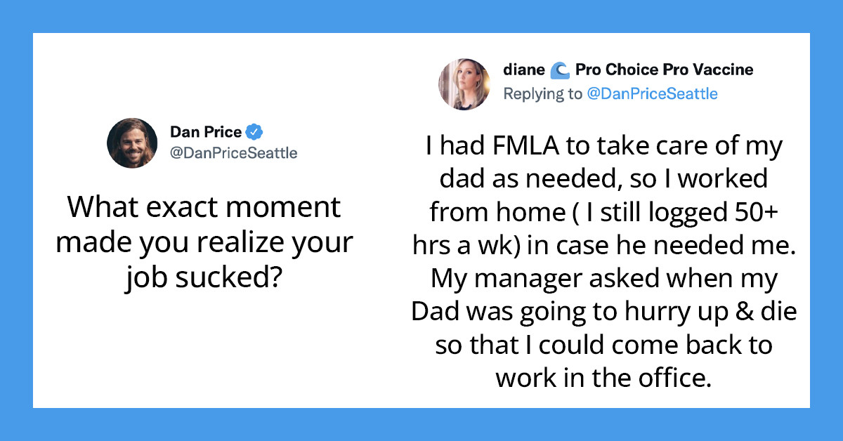 People Shared The 'Revealing Moment' When They Realized Their Job Sucks