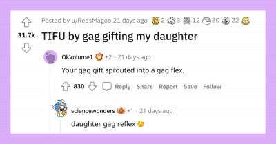 Moment Dad Discovers That His Daughter Regifted a Gift He Gave Her to Her Boss, Who Also Regifted It to a Client Without Knowing the Contents, Leaving Everyone in Stitches
