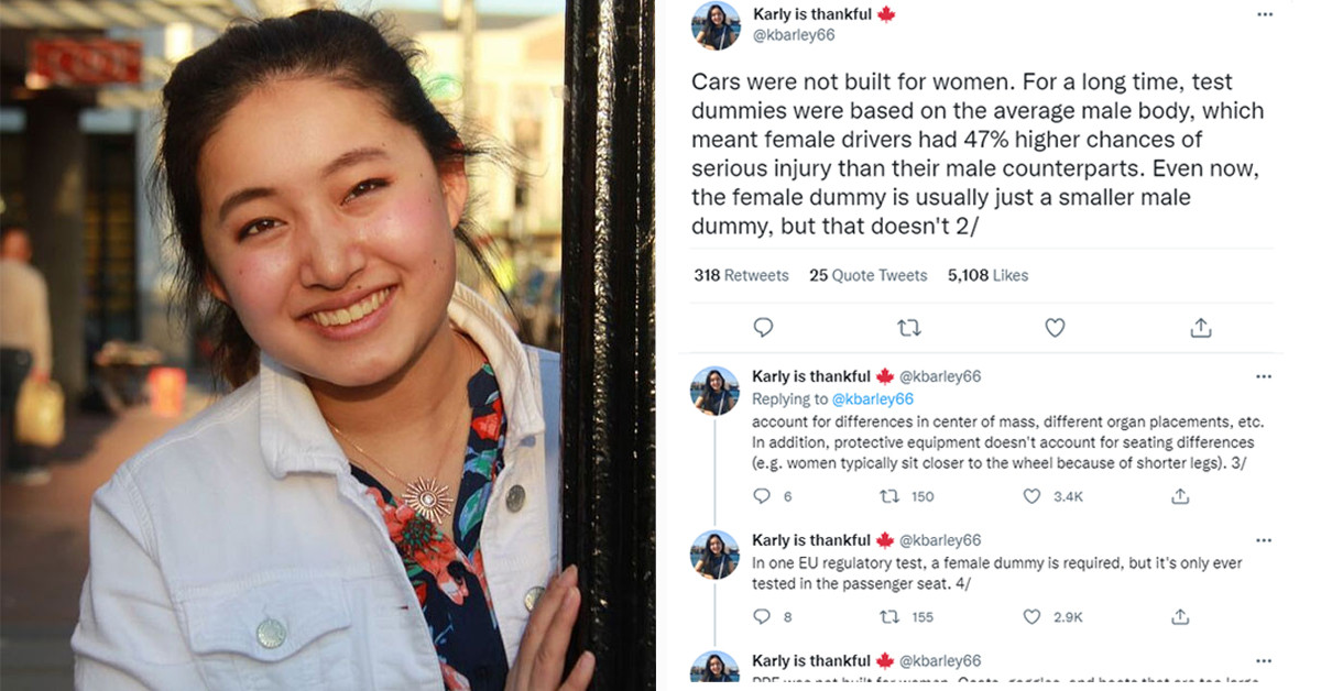 18 Alarming Facts Listed By An Individual Which Shows How Our World Was Not Designed For Women