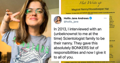 Woman Shares The Requirements For A Nanny Job She Interviewed For, And It's Insane