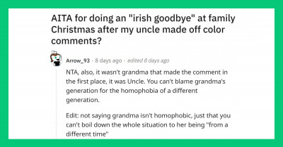 Woman Vents to Redditors Over Homophobic Remarks Made by Her Family at Christmas