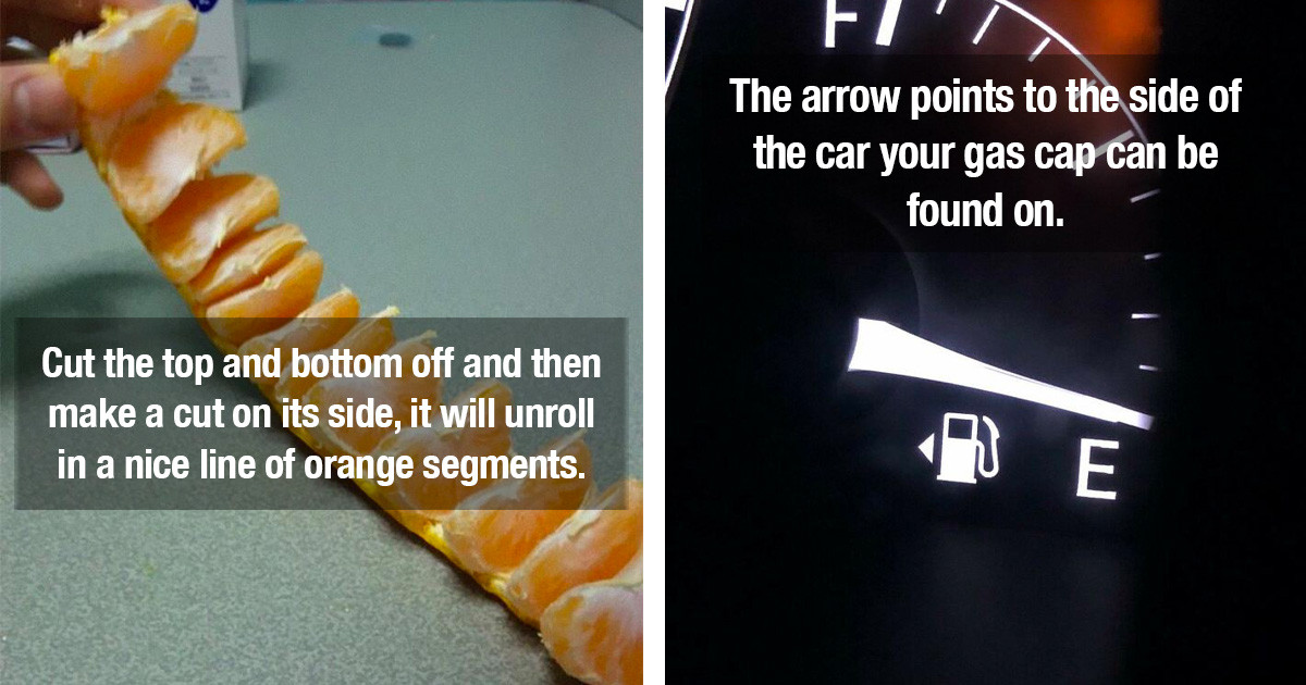 Not So Hidden Features On Common Objects That You Probably Didn't Know