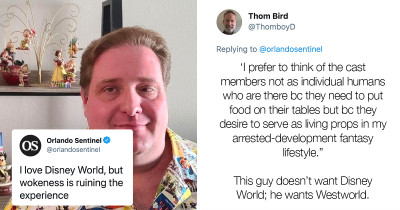 This Guy Claims That Disney World Is Too "Woke," So Twitter Users Dunked on Him Harder Than Ever