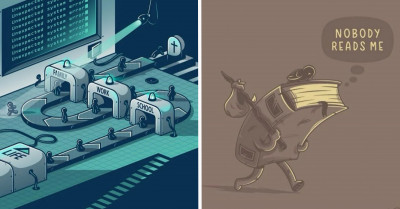 Artist Points Out Flaws In Our Society With His Unique Illustrations