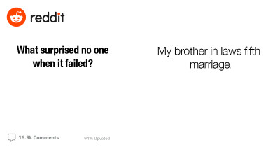 Replies From An Online Community About Things That Didn’t Surprise Them When They Failed Might Just Surprise You