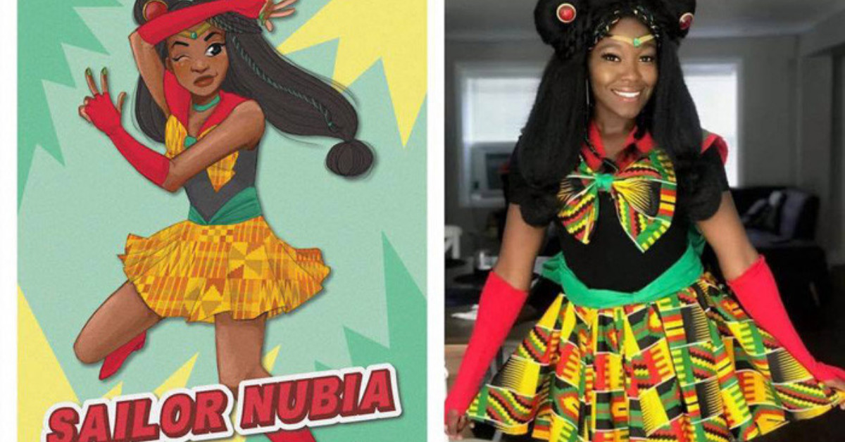 Inspiring Racebend Makeover of Sailor Moon Characters