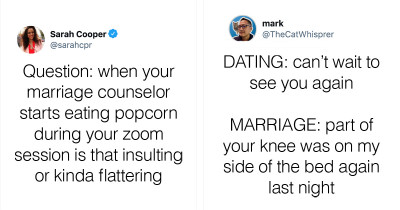 50 Hilarious Tweets About Marriage
