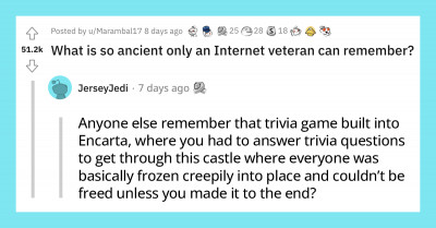 Ask Reddit Question Gets 20+ Users To Go On A Trip Down Memory Lane And Share The Ancient Stuff Of The Internet