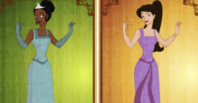 Unique Mademoiselle Claus Makeover of Disney Princesses Created by a Swedish Artist