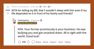 Redditors Support Lady Who Fired Back At Her Soon-To-Be BIL, Who Always Makes Fun Of Her Past Life