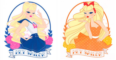 Sailor Moon Pin Up Fan Art Stickers To Die For