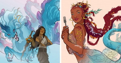 Canadian Comic Artist Is Creating Seriously Gorgeous Art Inspired By Our Favorite Disney and Marvel Characters