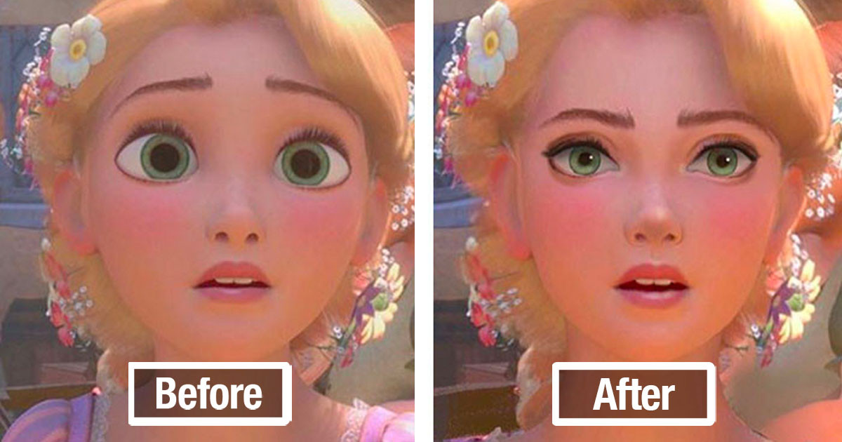 Artist Recreates Disney Princesses to Show What They'd Look Like with More Realistic Proportions