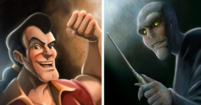 These Disney Villain Illustrations Are Deviously Fantastic