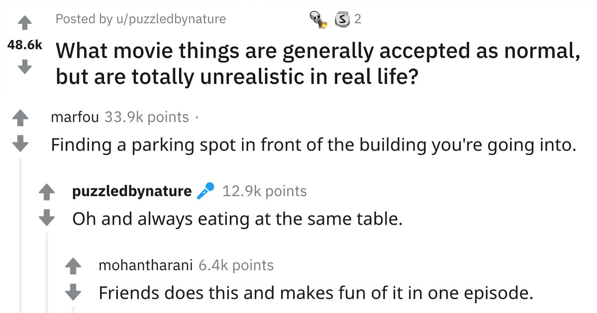 People Share Unrealistic Things From TV And Movies That Wouldn't Work In Real Life