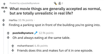 People Share Unrealistic Things From TV And Movies That Wouldn't Work In Real Life