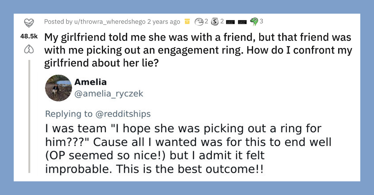 Boyfriend Confronts His Girlfriend After Finding Out She Wasn't Telling The Truth About Where She Was But The Whole Situation Ended Up Being Way Too Sweet