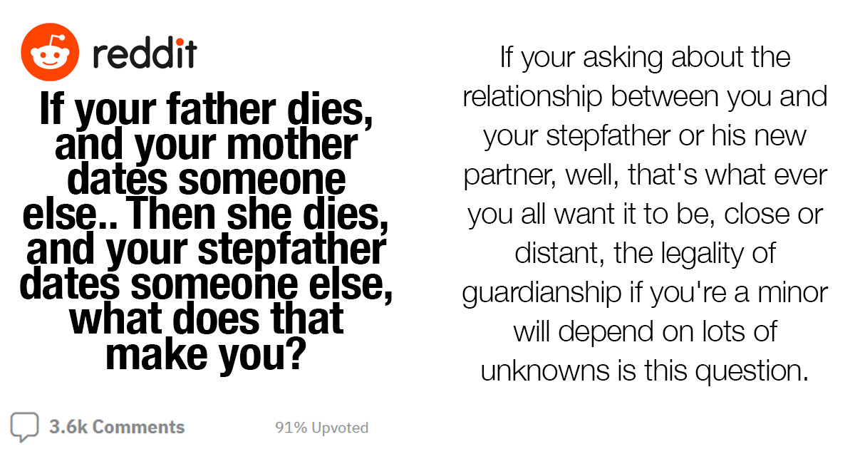 Parental Loss Makes A Redditor Question His Label In A Family That's No Longer His Kin