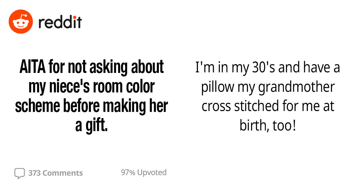 Heartfelt And Homemade Gift Causes Unexpected Rift In This Family That Leaves Redditors Totally Perplexed And Outraged