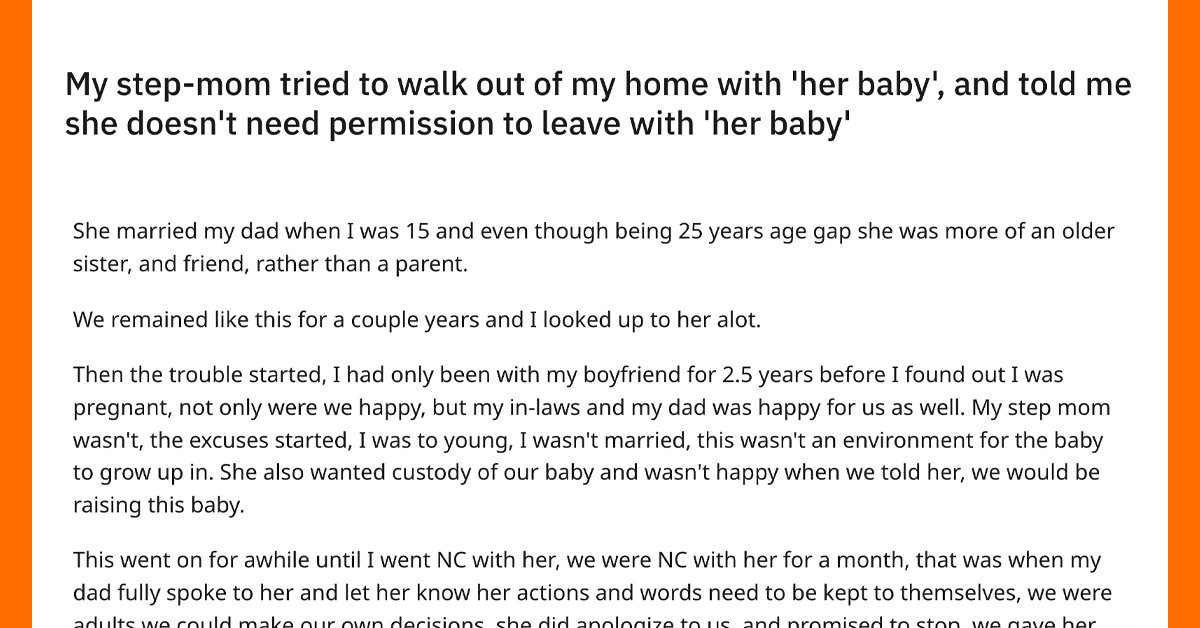 Delusional Step-Mother Attempts to Kidnap Her Step-Daughter's Baby After Claiming Him to Be 'Her Baby'