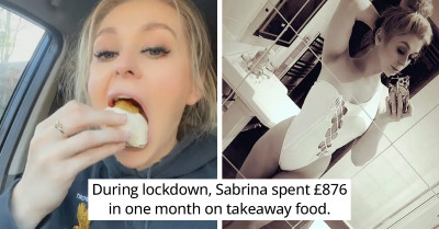 "Naturally Thin" Woman Consumes 5,000 Calories Per Day And Spends Hundreds On Takeaway Food Each Month