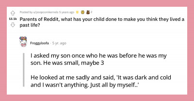 Stories Toddlers Shared That Made Their Parents Think They're Tuned In With Their Past Lives