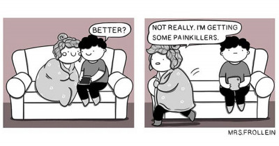 30 Comic Strips Featuring An Artist's Daily Life With Her Boyfriend That Are Too Good To Miss