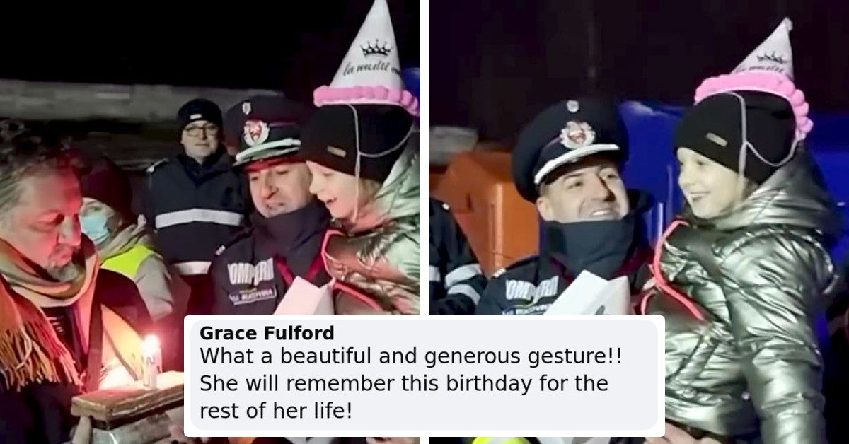 These Refugee Camp Volunteers, Together With Local Authorities, Threw A Surprise Birthday Party For A Young Ukrainian Refugee