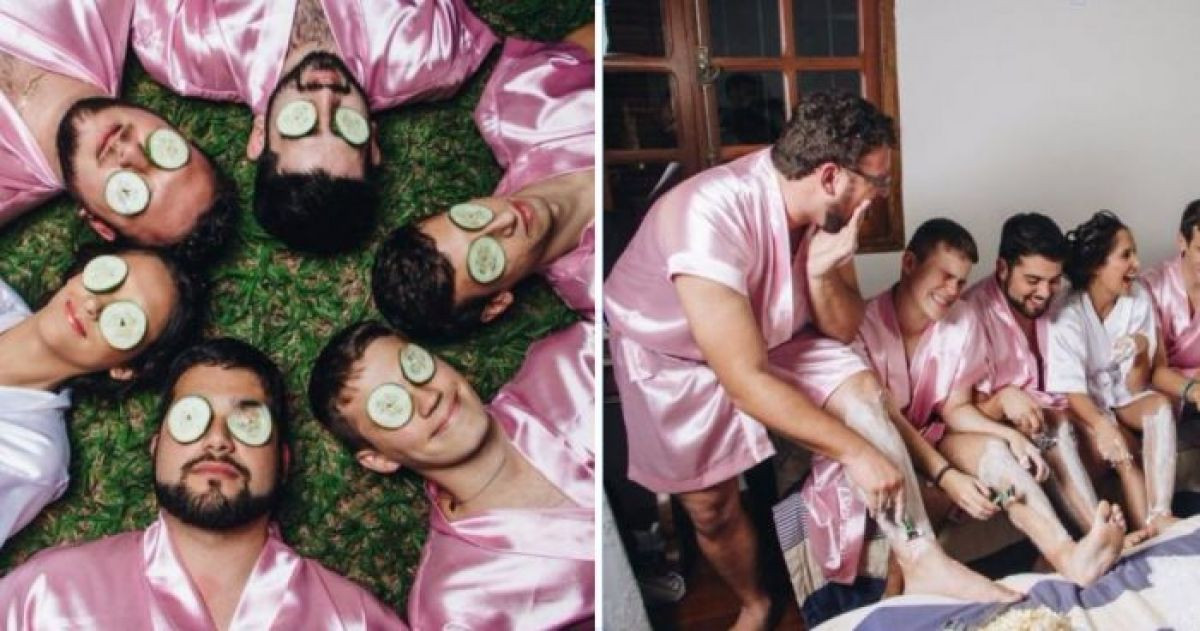 This Bride Didn't Have Girlfriends So Her Bros Filled In And The Results Are EPIC