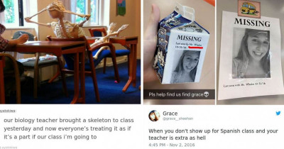 20 Teachers That Trolled Their Students And They Definitely Deserve An A+ For Their Creativity